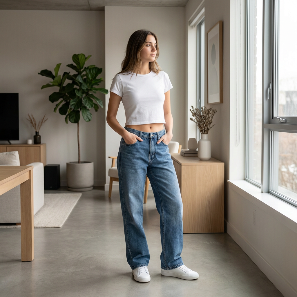 Jeans Wide-Leg