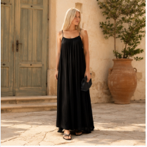 Fit-and-Flare Midi Dress