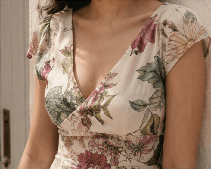 Peasant Maxi Dress