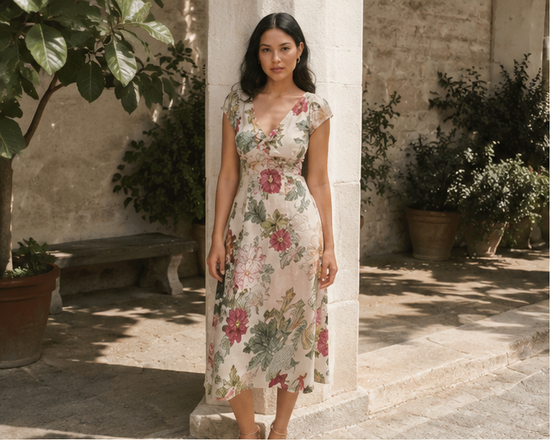 Peasant Maxi Dress