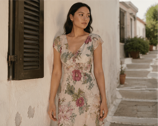 Peasant Maxi Dress