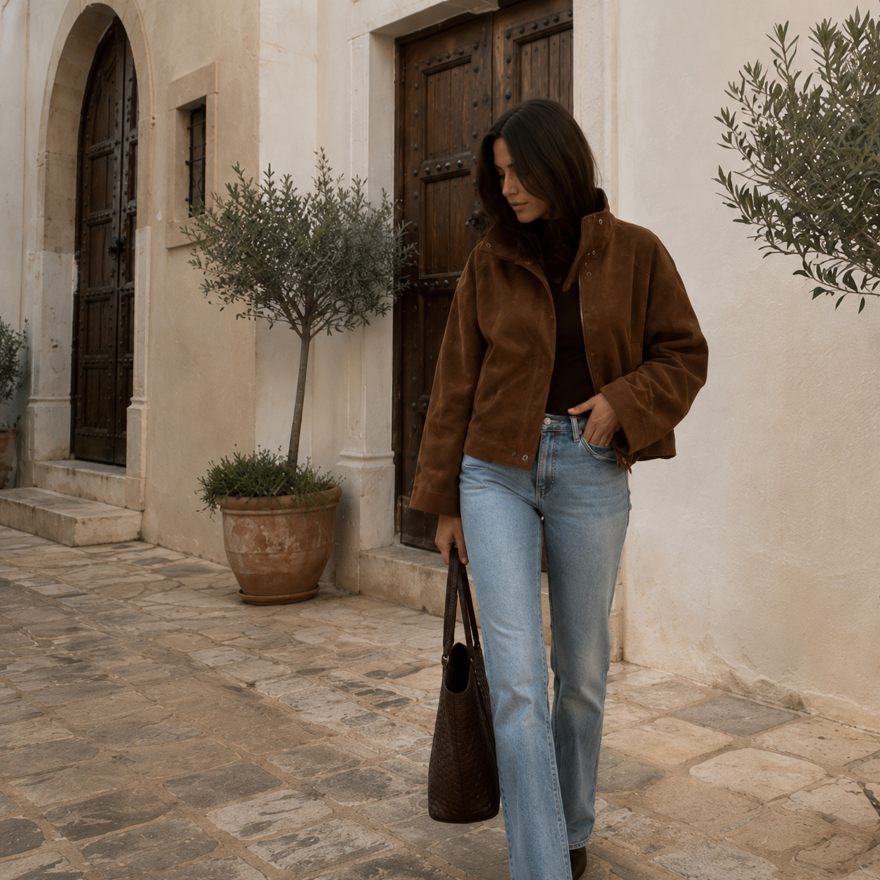 Suede Jacket
