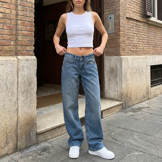 Jeans Wide-Leg